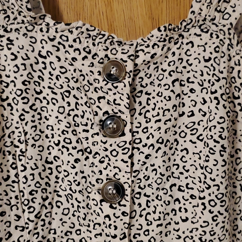 Animal Print Midi Dress